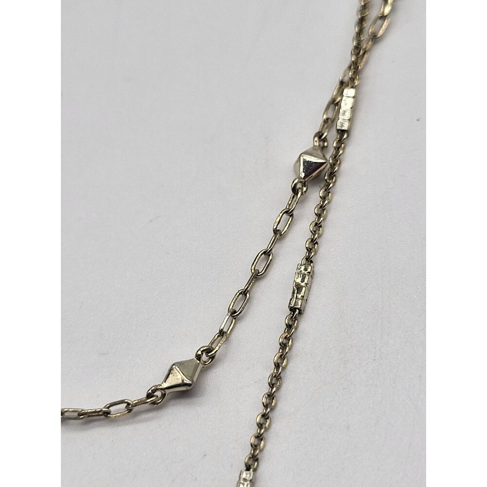 Kendra Scott Clove Multi Strand Layered Necklace Gold Plated Minimalist - Picture 4 of 8